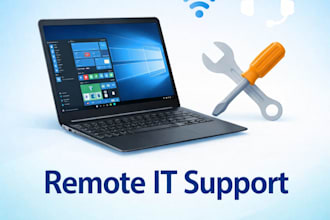 provide remote IT support and fix PC issues