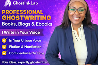 ghost write 30,000 words ebook as ghost book writer, and ghost ebook writer
