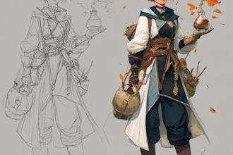 dnd character art and dnd character art