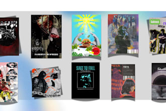 design poster for your band