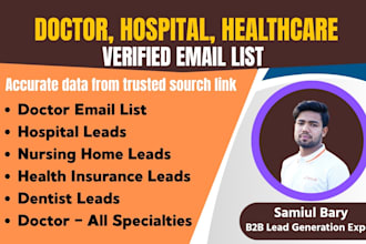 targeted doctor leads, hospital leads and healthcare leads