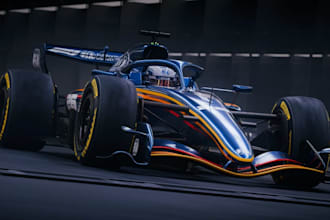 create 3d f1 racing car for game, 3d animation,thumbnail, car rigging,cgi render