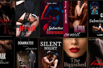 design a stunning erotic book cover design romance book cover design amazon kdp