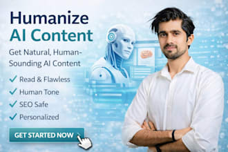 humanize ai written blog content to sound natural and rank better on google