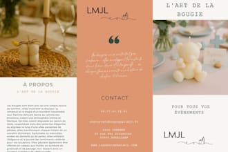 je vais créer un flyer professionnel, moderne et impactant pour votre business