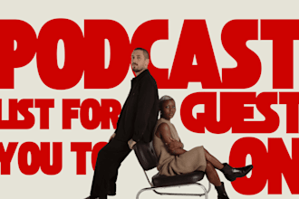 compile guest ready podcast lists
