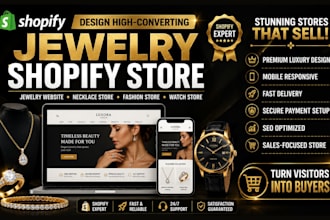 design jewelry website bracelet store necklace store jewelry shopify store