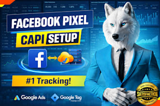 setup or fix facebook pixel, conversion API tracking on any website