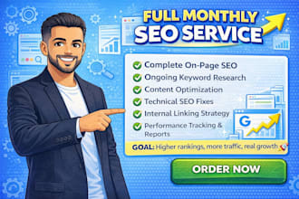do monthly seo optimization