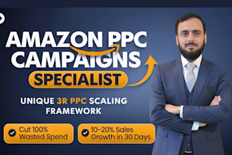 manage optimize amazon PPC campaigns to boost sales and reduce acos, amazon fba