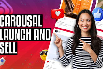 instagram carousel post for sales engagement