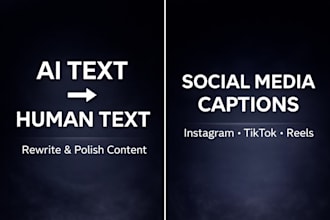 rewrite and humanize ai generated content