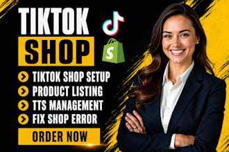 setup up tiktok shop optimization shopify dropshipping fix tik tok shop errors
