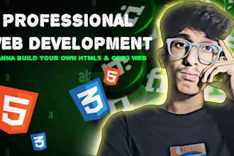 create a clean HTML5 css3 websites or landing pages