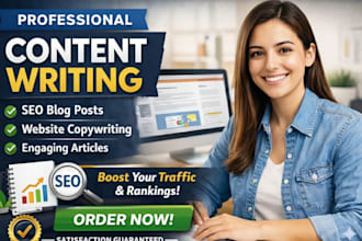be your website copywriter and SEO website content writer