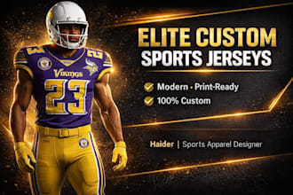design custom sports apparel and team uniforms for any sport