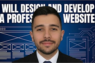 design and develop you profesional website