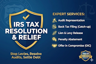 handle irs audits, remove tax liens, and settle your tax debt fast