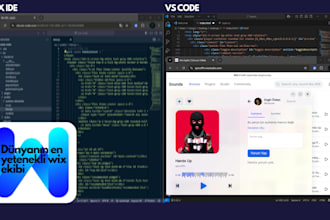 wix code website develop