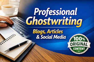 ghostwriting blogs and social media content