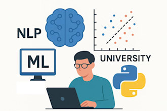 nlp, machine learning, deep learning, university projects