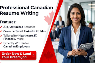 write a professional canadian resume for newcomers to canada