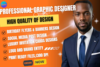 design birthday flyers, banner, poster, postcard, christmas graphics, in canva