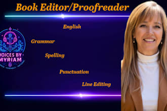 edit and proofread your book
