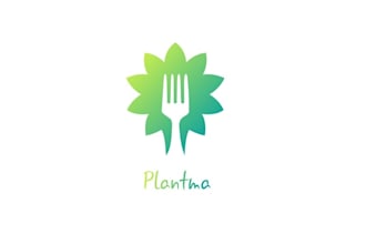 design cool vegan brand logo
