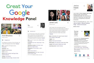 set up standard google knowledgepanel graph for individual, personal or company
