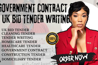 bid uk tender writing homecare domiciliary construction cleaning cqc bid tender