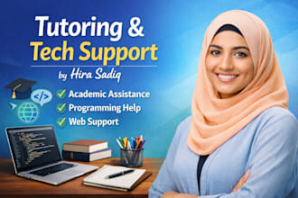 provide academic tutoring and teach basic computer concepts