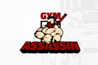 design modern extraordinary physical gym logo