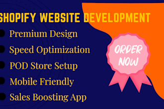 design shopify website for your business