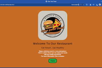 design clean and responsive HTML CSS websites