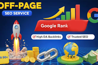 do monthly off page SEO backlinks service