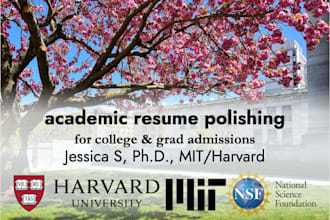 upgrade your resume for academic applications or admissions