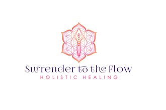 design surrender flow holistic wellness logo