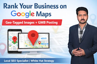 geotag images and gmb post to rank on google maps