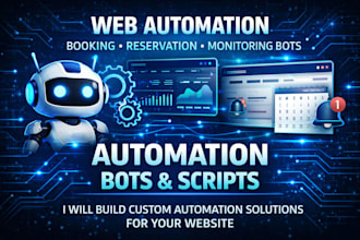 build web automation auto buying bot reservation bot booking bot topps bot