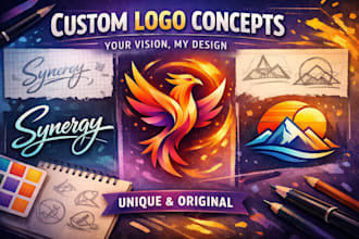design modern, unique brand identity