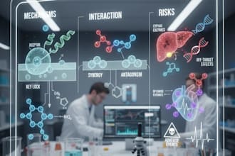 explain drug interactions, side effects and risks accuracy