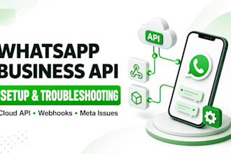 set up whatsapp business API and troubleshoot meta issues