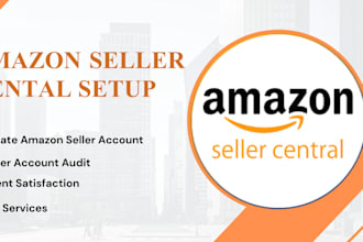 setup amazon seller central account, individual and business