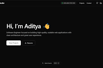 make personal portfolios for you