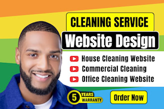 build house cleaning website cleaning service website cleaning business website