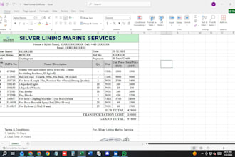 create professional excel invoice and business forms