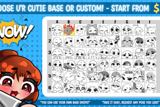 create custom emotes for twitch, discord, and youtube