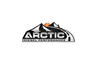 design unique powerful logo for arctic diesel performance