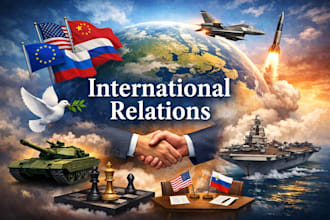 write on international relations